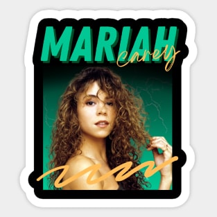 Mariah carey***original retro Sticker